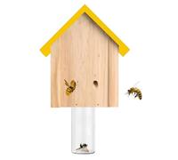 Trappola delle da esterno - Nest di insetti in legno ecologico, controllo dei parassiti di volo | Trappola per carpentiere, scatola di sterminio a calabrone, trappola per parassiti da giardino