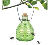 Trappola delle vespe di vetro - Hangble, trappola per insetti | Design a forma di imbuto, trappole per calabari del barattolo di vetro | Vola a TR-AP per frutteti, fattorie, giardini, patio, cortili e