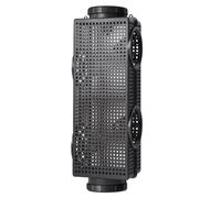 Trappola di cancro | Trappola di anguilla a lunga durata | Gabbia da pieghevole della trappola cancro robusta con 6 fori in design luminoso PP 48 x 16 cm con un grande volume al per le attività