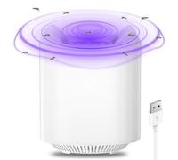 Trappola elettrica elettrica USB per mosche della frutta, trappola per mosche elettrica per cucina, interni ed esterni, repellente, portatile, per zanzare, tarme, papillon, ragni