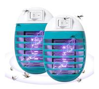 Trappola elettrica per mosche - Lampada a LED plug-in | Lampada a luce LED Fly Zappers: lampada a LED plug-in, trappole per mosche della frutta, trappole per, potente luce TR