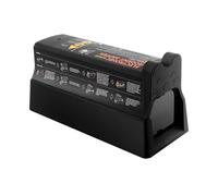 Trappola elettrica per topi 7000 V, trappola ad alta tensione per rete e | Adattatore da 6 V/1 A, 4 batterie D (non incluse), segnale luminoso/sonoro e spegnimento all'apertura per casa