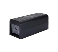 Trappola elettrica per topi, trappola per ad alta efficienza per interni, forte tensione per uccidere i topi istantaneamente, riutilizzabile, senza toccare, adatto per domestici