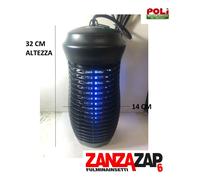 TRAPPOLA ELETTRICA PER ZANZARE E INSETTI DA APPOGGIO O APPENDERE ZANZAZAP 6 CFG