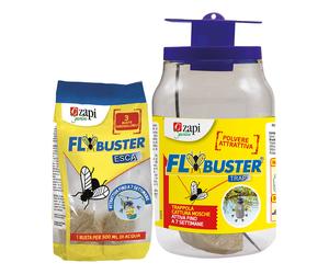 TRAPPOLA ESCA PER MOSCA ZAPI FLYBUSTER + BUSTINA ATTRATTIVO 20 Gr