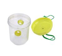 Trappola esterna, trappola per vespe | trappola per calabroni | Dispositivo di cattura giacca gialla, gadget per il controllo degli animali, soluzione sicura per frutteto, fattoria