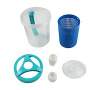 Trappola filtro trasparente facile manutenzione progettata per un flusso d'acqua