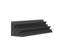 Trappola fonoassorbente per basso, 30 x 30 x 100 cm, pannello acustico in feltro nero per studi, home theater, uffici e KTV (nero)