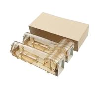 Trappola for topi automatica domestica 1/2 pezzi - Trappola for topi vivi non tossica riutilizzabile(S12001,2pcs)