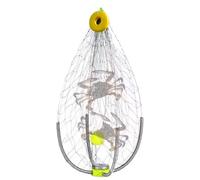 Trappola Granchi,Gabbia Pieghevole con Apertura e Chiusura Automatica | Trappola Portatile per Aragoste Gamberi Gamberi di Fiume Avannotti Pesce Pino,Per Kayak Spiaggia Lago Pontile