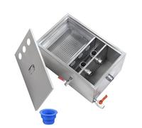 Trappola Grasse Sottolavello Acciaio Inossidabile Separatore Olio Acqua | Separatore di olio e acqua in acciaio inossidabile, facile installazione, a prova di perdite per cucina e lavaggio stoviglie