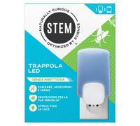 Trappola LED Antimoscerini E Antitarme, Senza Insetticida, Protezione 24/7 Dagli