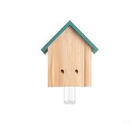 Trappola per api da falegname, in legno di pino, per giardino e terrazza, resistente alle intemperie, per uso esterno, con feromoni naturali (stile A)
