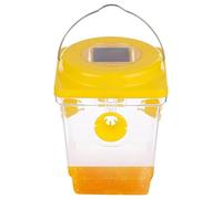 Trappola per api - Luce solare LED impermeabile controllo mosche - trappola per vespe all'aperto per calabroni | per esterni, casa, giardino, sentiero, cortile, fattoria, patio, prato, balcone