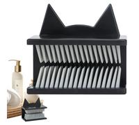 Trappola per capelli da parete doccia - 7,5x4,2x6,8 cm PP, raccoglitore riutilizzabile, prevenzione intasamenti del bagno | per lo scarico del della vasca, piastrelle in,