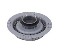 Trappola per capelli in silicone - tappo pieghevole 4.45x4.45 pollici per bagno, filtro 'acqua con lavabo, copertura della vasca per controllo del flusso di drenaggio, bloccante di detriti, lavand