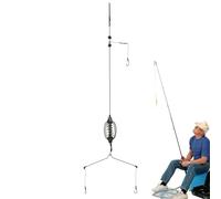 Trappola per esca per carpa, cestino per la pesca alla carpa, robusta trappola per esche di pesce gatto per il laghetto
