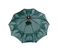 Trappola per esche da pesca piegata, 4/10/16 fori, pieghevole, rete da pesca portatile, da pesca per merluzzo, anguille, granchi, aragoste, piccoli pesci, gamberetti