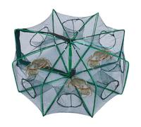 Trappola per gamberi portatile pieghevole a prova di fuga | Cast Net Cage acqua salata acqua dolce per kayak spiaggia stagno lago granchio gamberetti kayak spiaggia stagno lago acqua