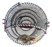 Trappola per granchi, rete da pesca, cestino per gamberetti, trappole per esche da pesca, accessori per la pesca, custodia portatile pieghevole