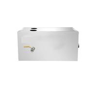 Trappola per Grasso, Filtro antigrasso, separatore di olio e acqua da cucina, lavello in acciaio inox for catering(50CM*25CM*25CM)