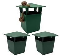 Trappola per Lumache e Limacce Riusabile Portatile Facile Da Usare | Cattura Lumache Da Giardino Esterno per Cortile, Fattoria, Terrazzo, Prato
