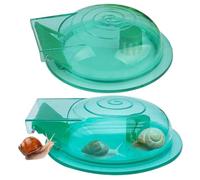 Trappola per lumache per acquario in plastica 2 pezzi - Prodotti per la pulizia per la rimozione delle lumache per acquario Trappola per planaria visiva per serbatoio leggero 6, 69x4, 84x1, 18