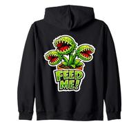 Trappola per Mosche Carnivora Feed Me! Venus Fly Trappola Divertente carnivoro Felpa con Cappuccio