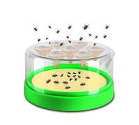 Trappola per mosche riutilizzabile, non elettrica, non tossica, multi-imbuto unidirezionale, sicura e facile da installare, efficace trappola per mosche per interni ed esterni