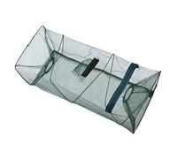 Trappola per pesca pieghevole, Trappola per granchi, Esca, Aragosta, Gamberi, Gamberetti, Pieghevole portatile, Reti da lancio, Trappole pieghevoli, Reti, Accessori da pesca, Nero