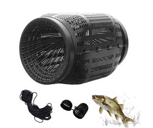 Trappola per pesci - Gabbia di crayfish in materiale ruvido, rete per granchi durevoli dal design portatile, strumento da pieghevole | Tartaruga di gamberi a cattura in stagno di lago acqua