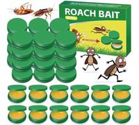 Trappola per scarafaggi 24 pezzi - trappole per scarafaggi per interni - trappola premium per scarafaggi e scarafaggi - verde medio