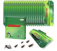 Trappola per Scarafaggi,40 Pezzi Trappole per Scarafaggi Blatte,Trappola Anti Blatte,per Casa,Cucina,Soggiorno,Bagno,Camera da Letto,Ufficio