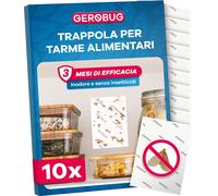 Trappola per Tarme Alimentari 10 Pezzi - Trappola a Feromoni per La Protezione D