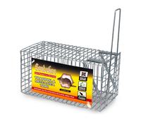 Trappola per Topi e Ratti Dispositivo In Metallo Gabbia Senza Veleno Trappole