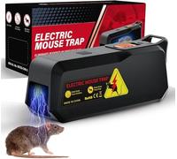 Trappola per Topi Elettrica,Jkevow Trappole per Topi Potente Tensione da 2000V per uccidere i topi all'istante per Casa Hotel Garage-Efficace sui Piccolo Topo