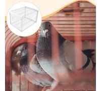 Trappola per uccelli automatica, gabbia ornamentale in metallo resistente