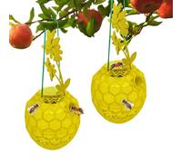 Trappola per vespe ad energia solare, per calabroni, controllo mosche per picnic, prato, balcone, cortile, campeggio, parco, garage, giardino, piscina, patio, giardinieri