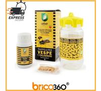 Trappola per Vespe Calabroni Attrattivo Incluso RIUTILIZZABILE Resistente 250ml