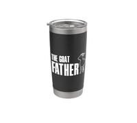 Trappola The Goatfather per agricoltori e caprini Bicchiere termico in acciaio inox doppia parete