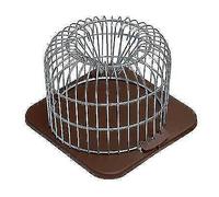 TRAPPOLA TOPI ROTONDA FONDO PLASTICA/ACCIAIO ZINC CM 12X12 PZ 5