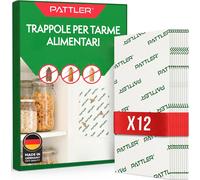 Trappole Antitarme Alimentari Del Cibo - Set Da 12. Trappole anti Tarme Adesive
