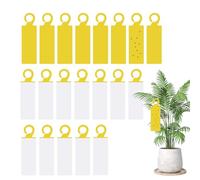 Trappole appiccicose a mosca per interni | 20 pezzi di trappola per mosche per esterni, cattura mosche di frutta a doppio lato, per uso interno, per uso esterno, cucina, balcone, serra