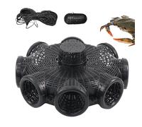Trappole Esche per - Esca Trappola Di Granchio Pieghevole Minnow Crawdad Clrimp Net Portatile | Gabbie Di Gamberi Portatili per Granchi Blu