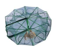 Trappole per esche da pesca portatili pieghevoli a prova di fuga | Cast Net Cage acqua salata acqua dolce per kayak spiaggia stagno lago granchio gamberetti kayak spiaggia stagno lago acqua