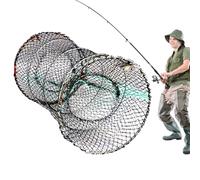 Trappole per granchi - Trappole per granchi per la in mare, gabbia per esche multifunzionale, resistente e pieghevole per cattura in acqua , zone di marea, spiagge, acquari e sopravvivenza