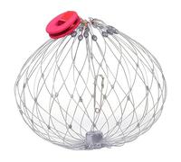 Trappole per granchio per crabbing, trappola per granchio in filo in acciaio inossidabile con perno ingrandito, apertura automatica e chiusura della trappola del pesce, strumento di gambero per acqua