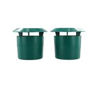 Trappole per lumache riutilizzabili in plastica per il controllo dei parassiti del giardino, efficace cattura lumache e lumache per proteggere le piante in fattoria frutteto, verde, confezione da 2