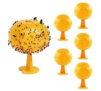 Trappole per Mosche,6PCS Palla appiccicosa,Trappola per insetti volanti