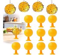 Trappole per Mosche,8PCS Palla appiccicosa,Trappola per insetti volanti